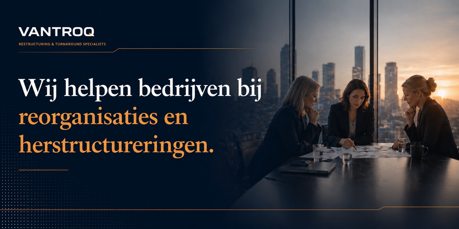 VANTROQ - Organisaties die vastlopen, hebben geen adviseurs nodig. Ze hebben ingrepen nodig.
